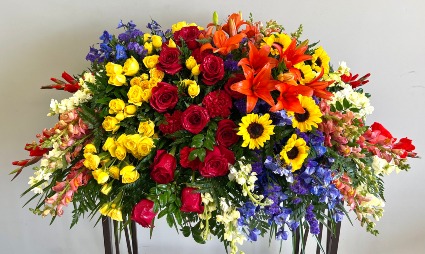 COLORFUL PALETTE OF MEMORIES — Katy Florist & Gifts, Katy TX
