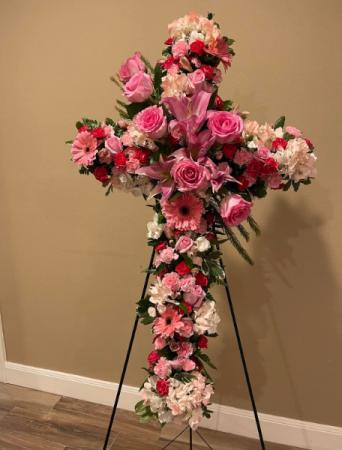 CROSS FULL OF MEMORIES — Katy Florist & Gifts, Katy TX