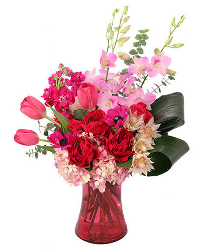 Fluttering Fuchsia — Katy Florist & Gifts, Katy TX