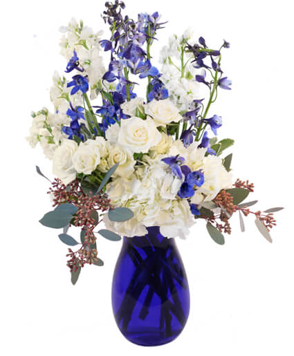 Hints of Sapphire — Katy Florist & Gifts, Katy TX