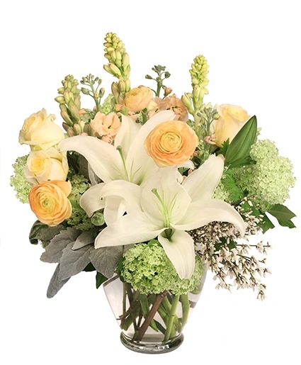 Peach & Green Dream — Katy Florist & Gifts, Katy TX