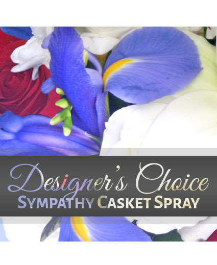 Sympathy Casket Spray — Katy Florist & Gifts, Katy TX