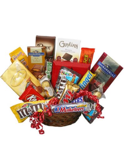 CHOCOLATE LOVERS' BASKET — Katy Florist & Gifts, Katy TX