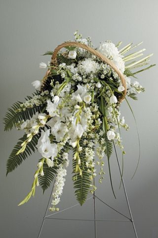 Fireside Basket Easel — Katy Florist & Gifts, Katy TX