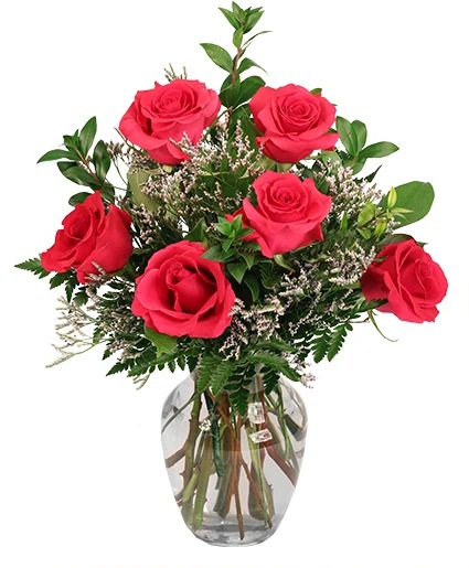 Vibrant Fuchsia Roses — Katy Florist & Gifts, Katy TX